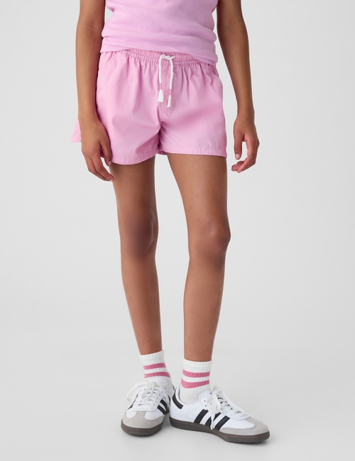 Kids Twill Pull-On Shorts