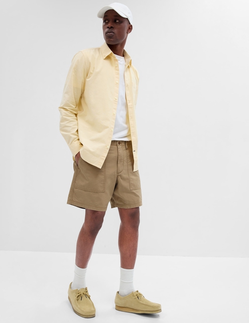 7" Canvas Utility Shorts