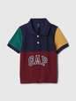 babyGap Colorblock Logo Polo Shirt