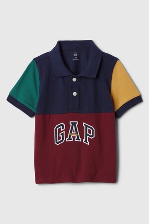 babyGap Colorblock Logo Polo Shirt