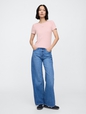 Modern Cropped Logo T-Shirt