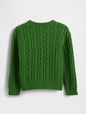 CASHSOFT CABLE SWEATER