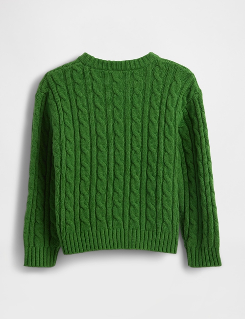 CASHSOFT CABLE SWEATER