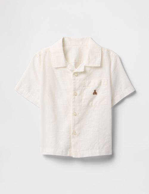 Baby & Toddler Linen-Cotton Cabana Shirt