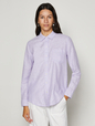 Linen-Blend Easy Shirt