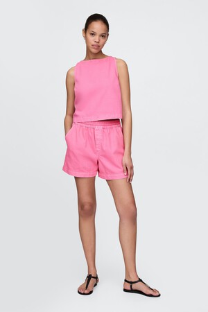 UltraSoft Denim Easy Shorts