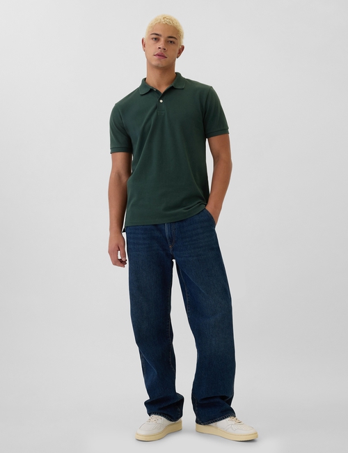 Stretch Pique Polo Shirt