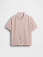 Kids Linen-Cotton Relaxed Vacay Shirt