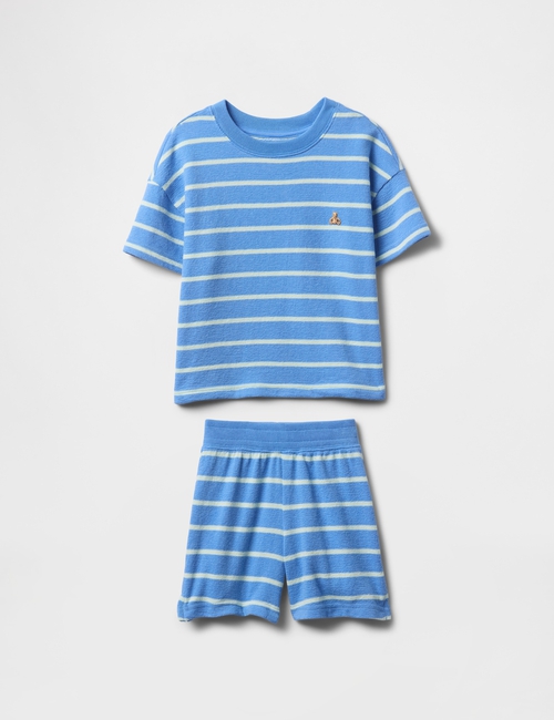 Baby & Toddler Textured Stripe Outfit Set