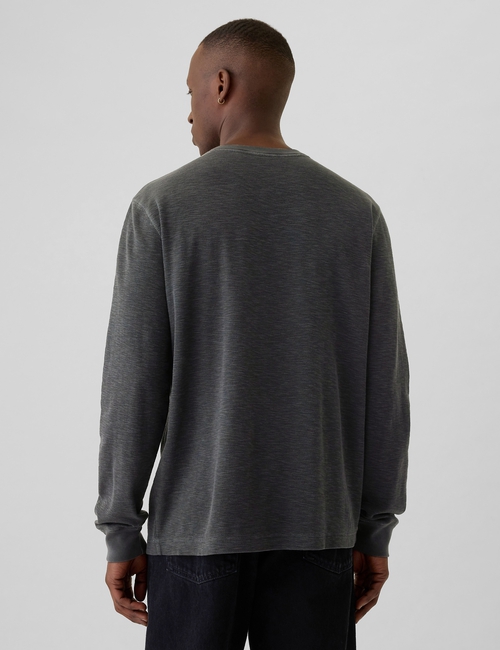 Waffle Henley T-Shirt
