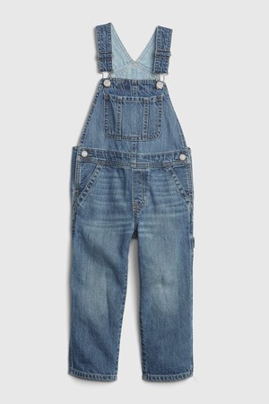 Toddler Denim Overalls with Washwell™