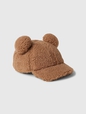 Toddler Sherpa Bear Baseball Hat