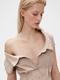 GapStudio Poplin Maxi Shirtdress