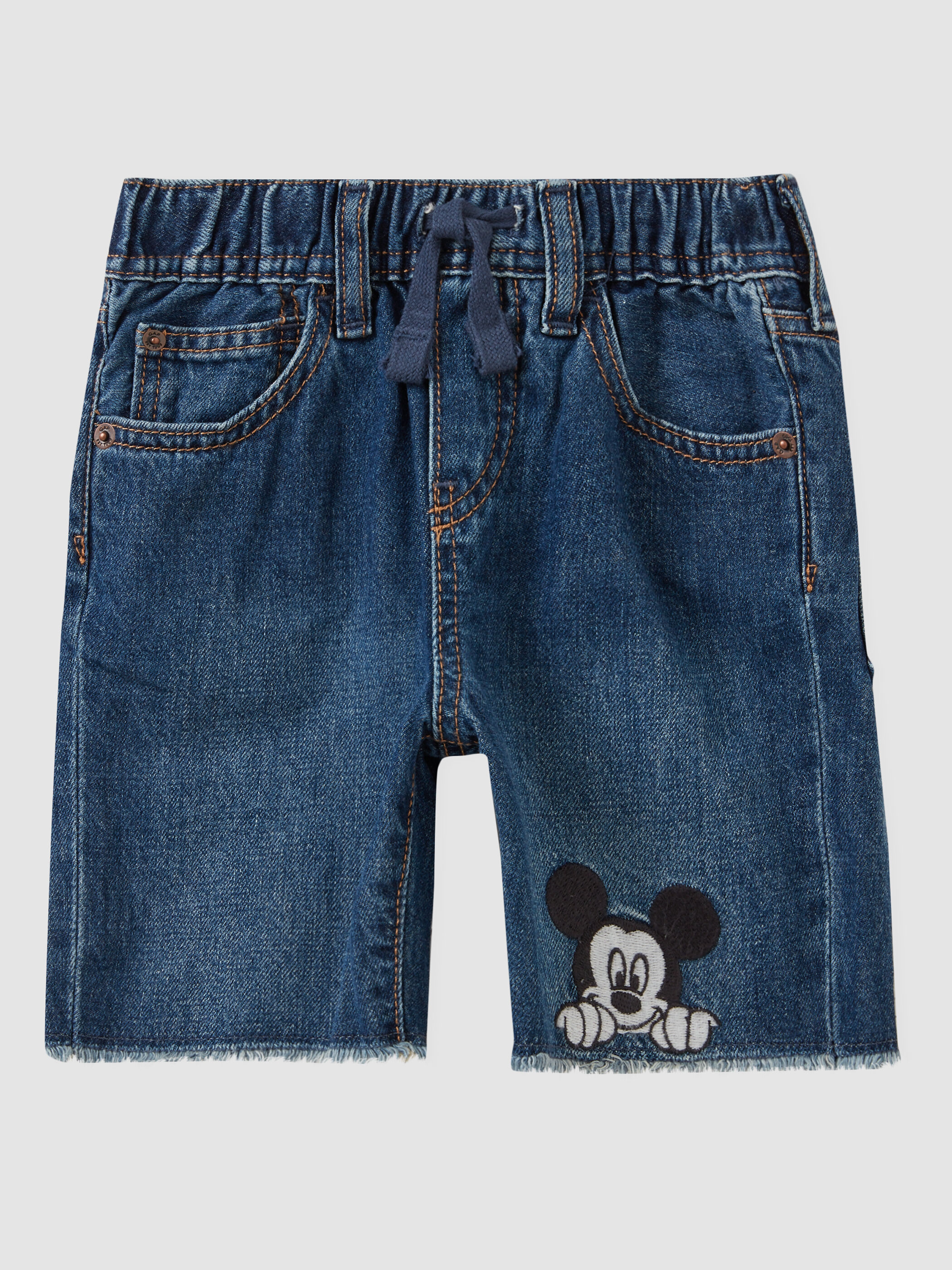 Mickey mouse blue jean shorts 2025