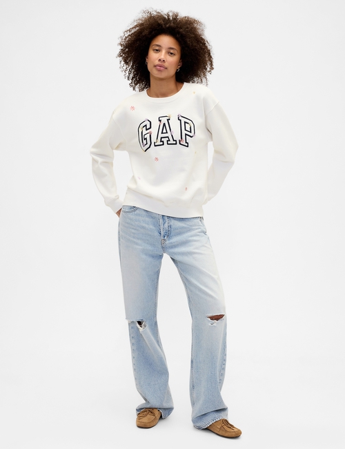 Relaxed Gap Logo Sweatshirt