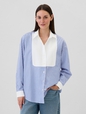 Poplin Pintuck Big Shirt