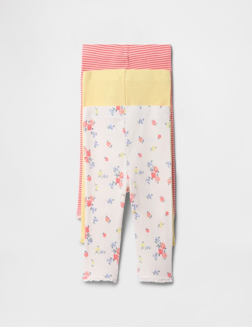 Baby First Favorites TinyRib Leggings (3-Pack)
