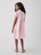 Kids Brannan Bear Tiered Shirtdress