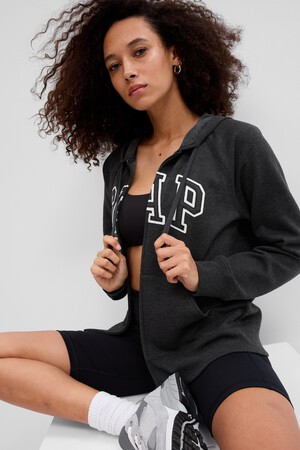 Gap Logo Zip Hoodie