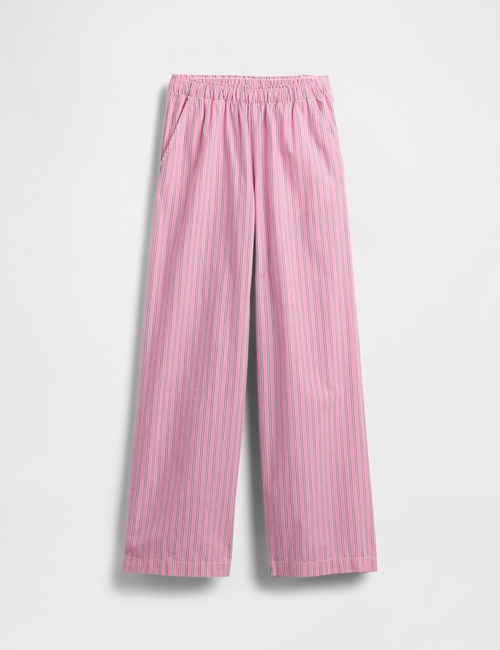 Kids Poplin Baggy Pants