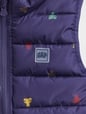 V-FRCH PUFFER VEST