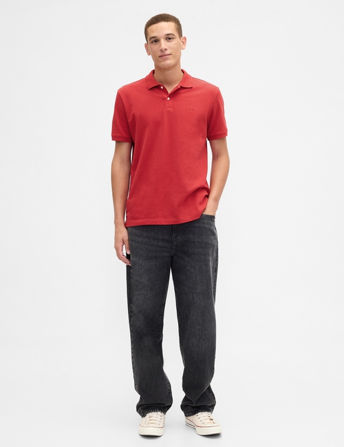 Gap Logo Pique Polo Shirt