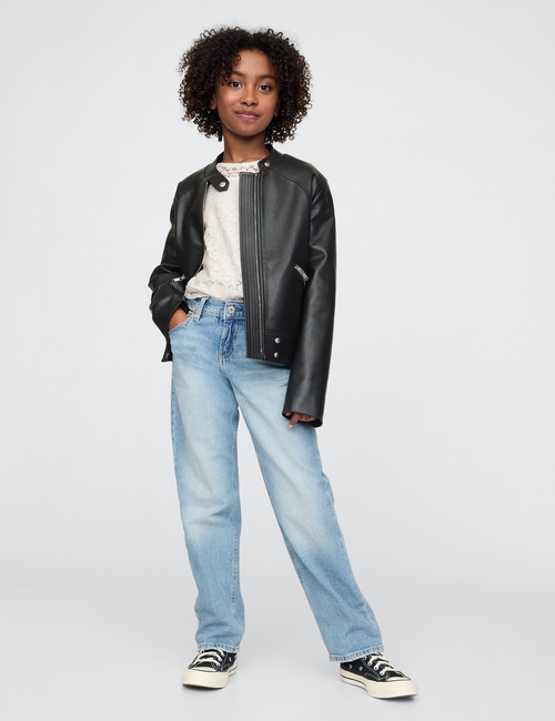 Kids Ruffle Lace Top