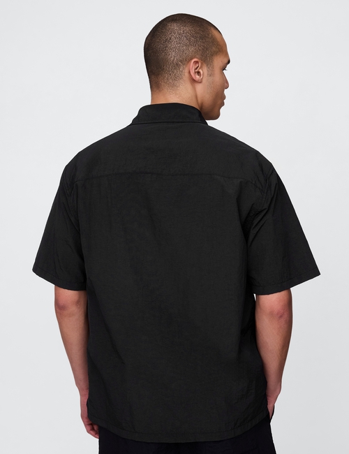 100% Recycled Relaxed Nylon Shirt