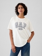 Organic Cotton Oversized Boyfriend Logo T-Shirt