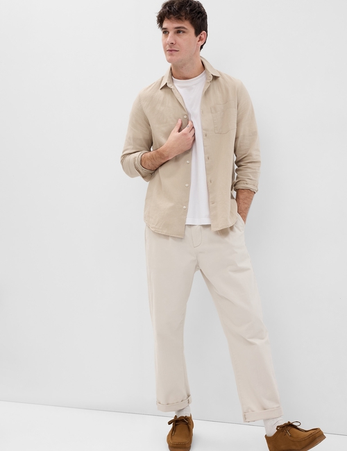 Linen-Cotton Shirt