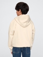 Kids Vintage Soft Textured Logo Hoodie