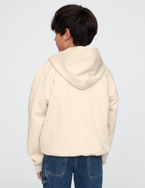 Kids Vintage Soft Textured Logo Hoodie