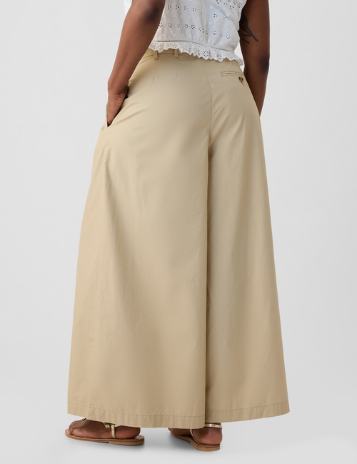 Gap × DÔEN High Rise Khaki Trousers
