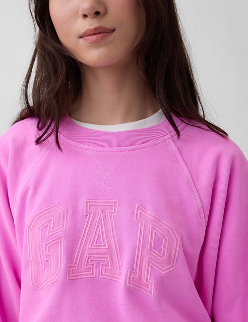 French Terry Raglan Logo Sweatshirt