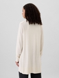 Long Open-Front Cardigan
