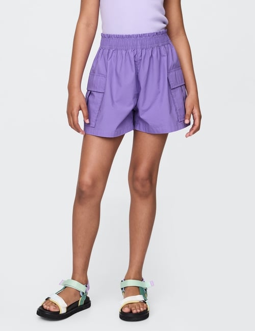 Kids Poplin Easy Cargo Shorts