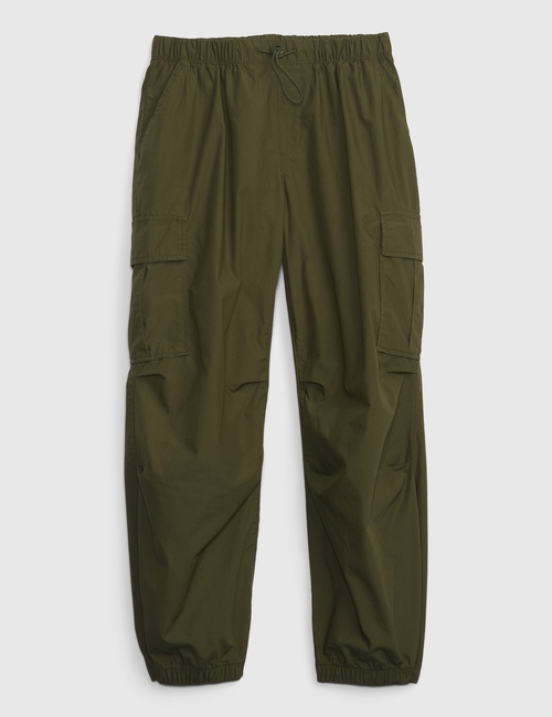 Kids Pull-On Cargo Parachute Pants