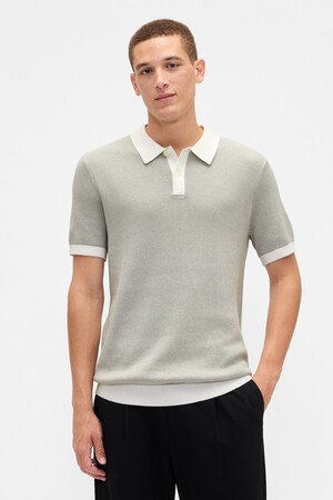 Sweater Polo Shirt