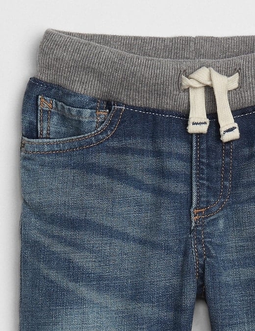 Toddler Pull-On Slim Jeans