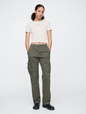 Modern Cropped Logo T-Shirt