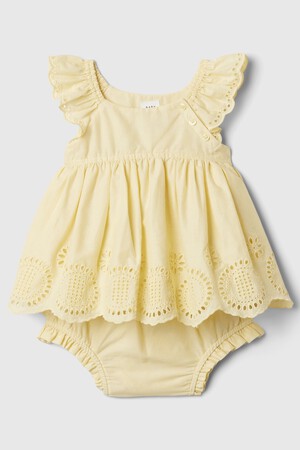 Baby Eyelet Outfit Set