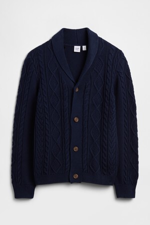 Kids Cable-Knit Cardigan