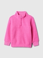 babyGap Sherpa Quarter-Zip Hoodie