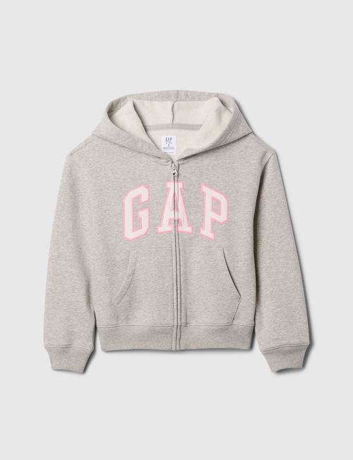 Kids Relaxed Gap Logo Zip Hoodie