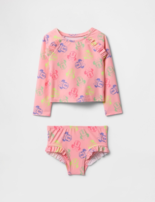 Gap × Disney Baby & Toddler Rash Guard Swim Two-Piece