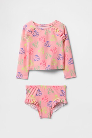 Gap × Disney Baby & Toddler Rash Guard Swim Two-Piece