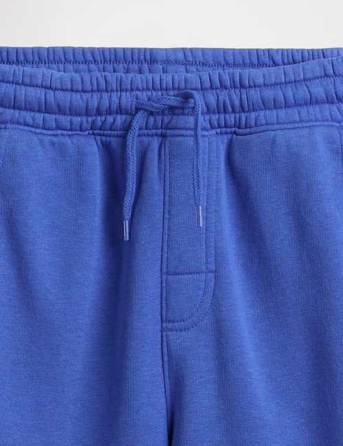 Kids Washed-Fleece Pull-On Shorts