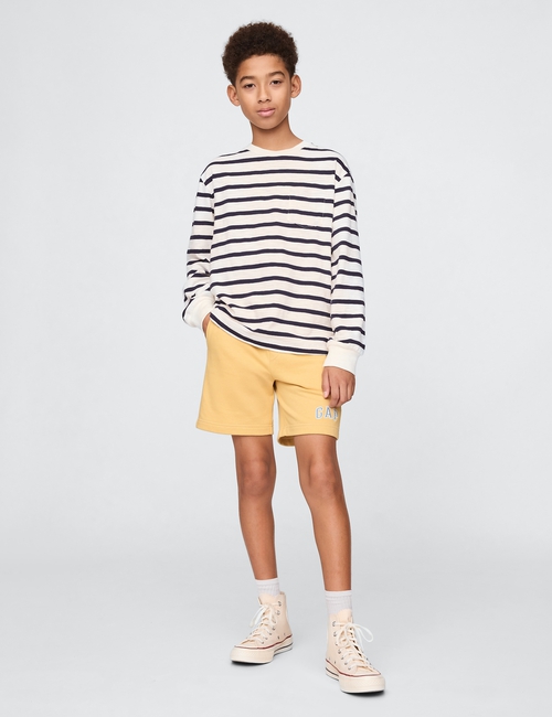Kids Relaxed Gap Logo Pull-On Shorts