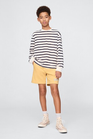 Kids Relaxed Gap Logo Pull-On Shorts