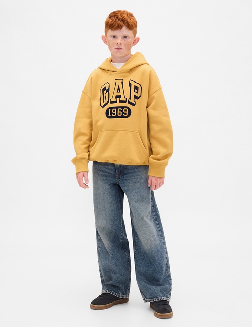 Kids VintageSoft Logo Hoodie
